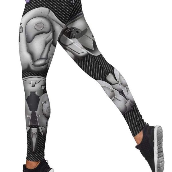 Digital Printing Robot Full-print Leggings HD-GH20242-LEG Leggings
