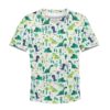 Dinosaurs with tree Kid Custom Hoodies T-shirt Apparel HD-GH110642K kid 3D apparel Kid T-Shirt XS