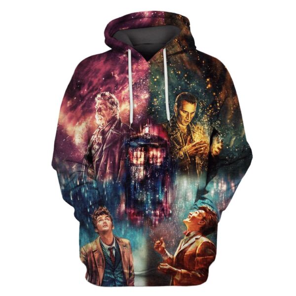Doctor Who Custom T-shirt - Hoodies Apparel HD-MV110627 3D Custom Fleece Hoodies Hoodie S 