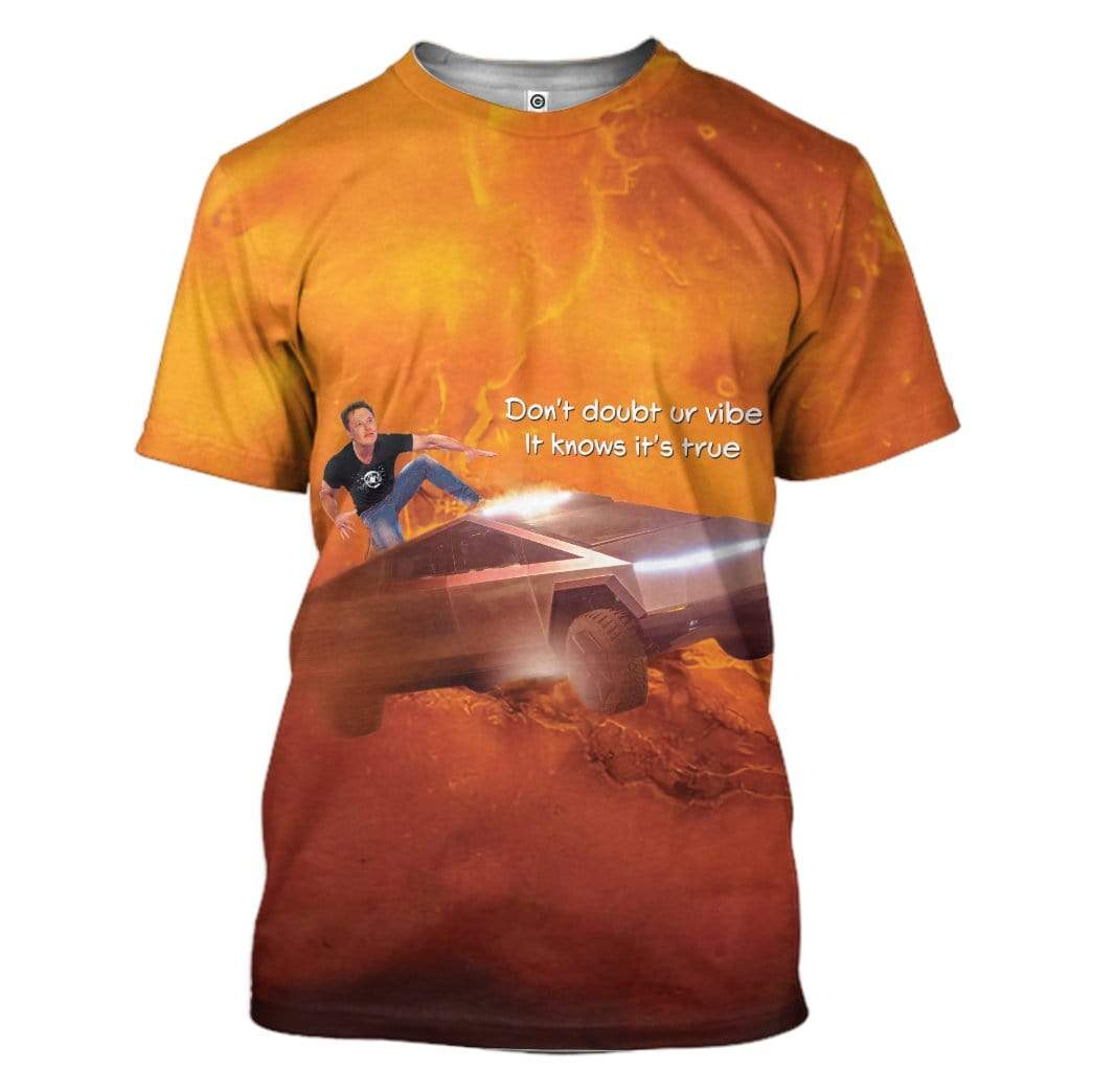 DonŸ??t Doubt ur Vibe Custom T-Shirts Hoodies Apparel HD-AT0402201 3D Custom Fleece Hoodies T-Shirt S