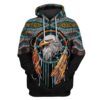 dream catcher Custom T-shirt - Hoodies Apparel HD-GH20039 3D Custom Fleece Hoodies Hoodie S