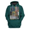 Drum Music Circle Custom T-shirt - Hoodies Apparel HD-GH1106116 3D Custom Fleece Hoodies Hoodie S
