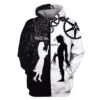 Edward Scissorhands Tim Burton Hoodies - T-Shirts Apparel MV110186 3D Custom Fleece Hoodies