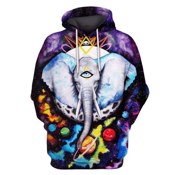 Elephant Hoodies - T-Shirts Apparel WL110117 3D Custom Fleece Hoodies Hoodie S