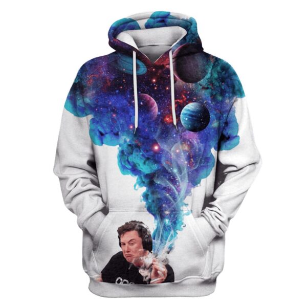 Elon Musk Custom T-shirt - Hoodies Apparel HD-GH110325 3D Custom Fleece Hoodies Hoodie S 