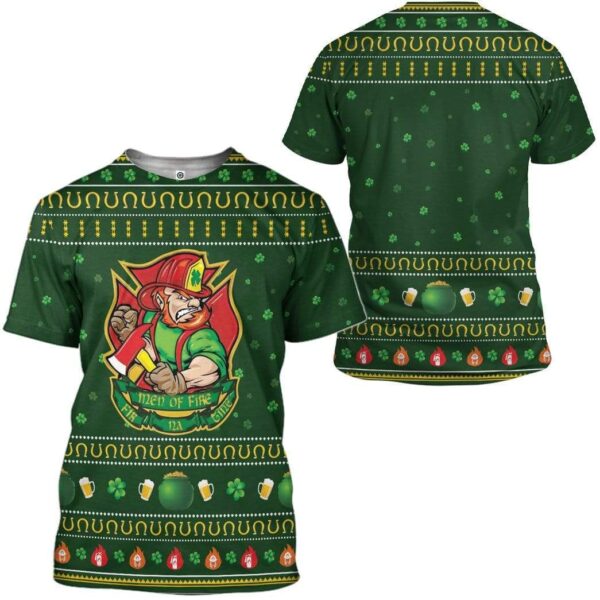 Firefighter FIR NA TINE Custom T-Shirts Hoodies Apparel HD-QM0302201 3D Custom Fleece Hoodies 