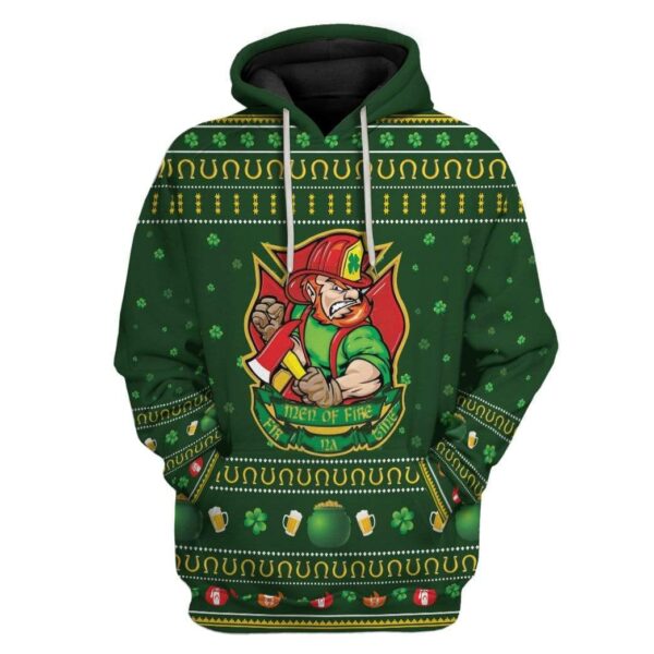 Firefighter FIR NA TINE Custom T-Shirts Hoodies Apparel HD-QM0302201 3D Custom Fleece Hoodies Hoodie S 