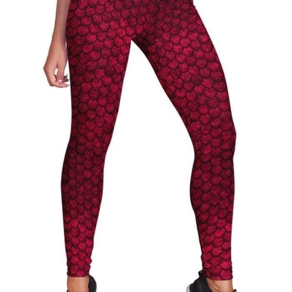 FISH SCALES Full-print Leggings HD-GH20275-LEG Leggings Leggings S 