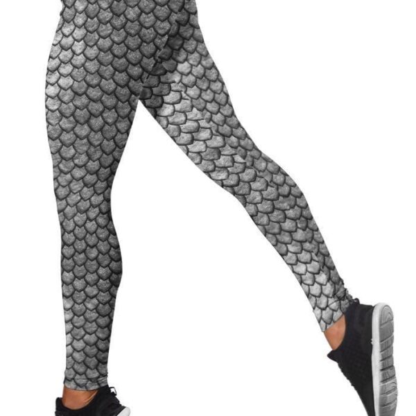fish scales Full-print Leggings HD-GH20276-LEG Leggings