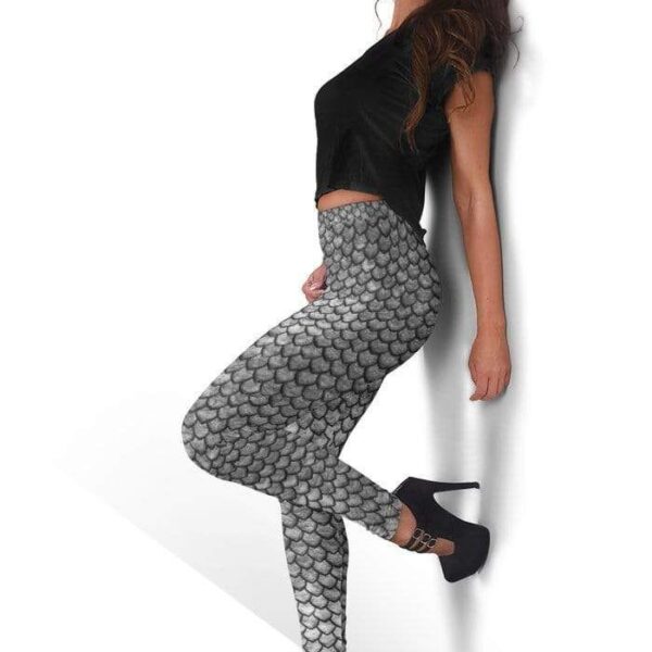fish scales Full-print Leggings HD-GH20276-LEG Leggings 