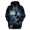 Fishing Galaxy Custom T-Shirts Hoodies Apparel FI-QM2012194 3D Custom Fleece Hoodies Hoodie S