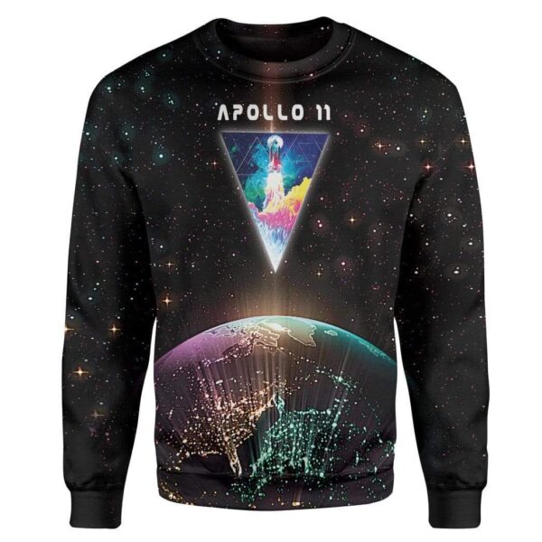 Flying Off The Earth Custom T-Shirts Hoodies Apparel HD-AT2312193 3D Custom Fleece Hoodies Long Sleeve S