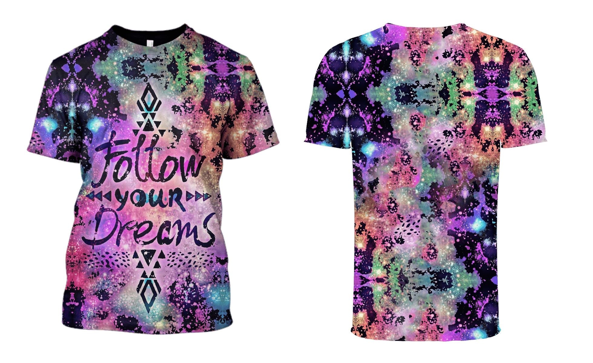 Follow the Dream Hoodies T-Shirt Apparel HP101119 3D Custom Fleece Hoodies