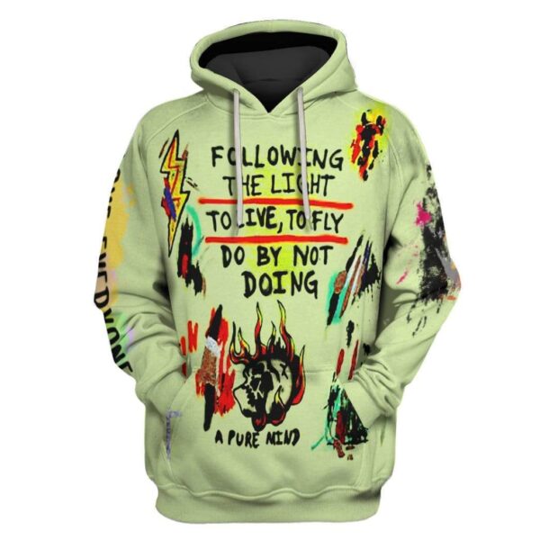 Following the light Custom T-shirt - Hoodies Apparel HD-GH20341 3D Custom Fleece Hoodies Hoodie S 