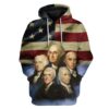 Founding Fathers of the United States Custom T-Shirts Hoodies Apparel HI-DT1912191 3D Custom Fleece Hoodies Hoodie S