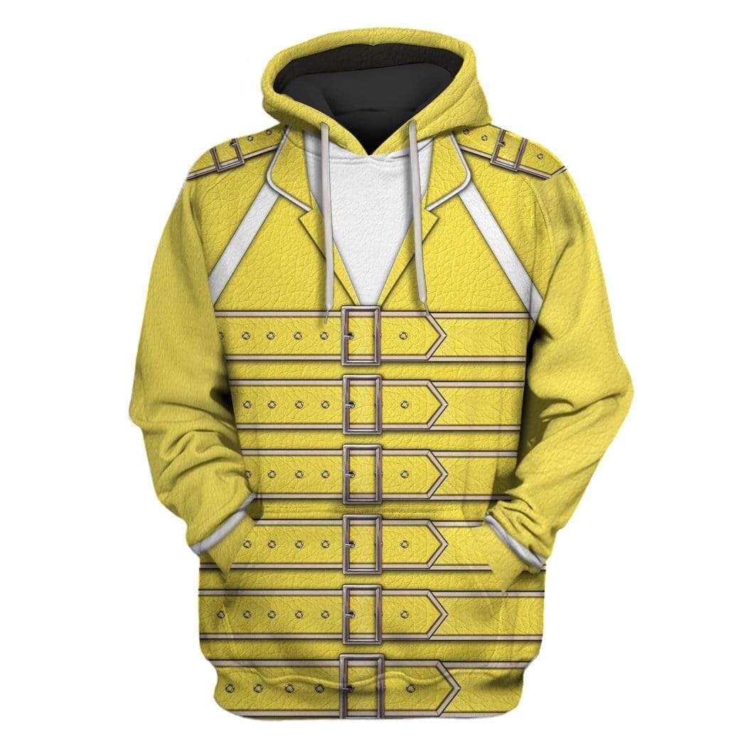 Freddie Mercury Custom T-shirt - Hoodies Apparel HD-GH1106175 3D Custom Fleece Hoodies Hoodie S