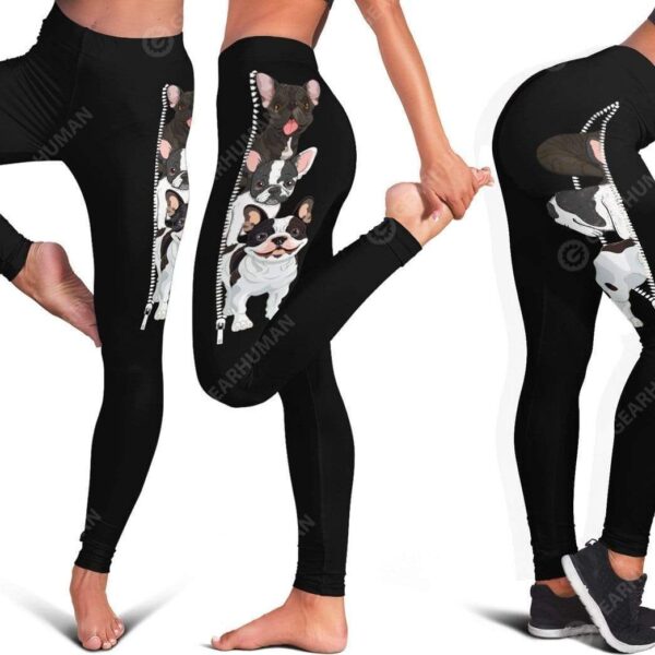 Full-print Leggings Bulldog HD-GH0281907-LEG Leggings