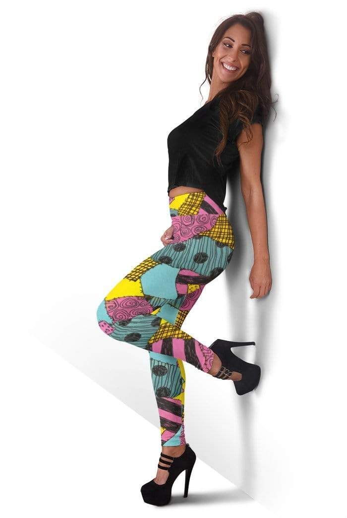 Full-print Leggings Patchwork Ragdoll HD-DT2481908-LEG Leggings