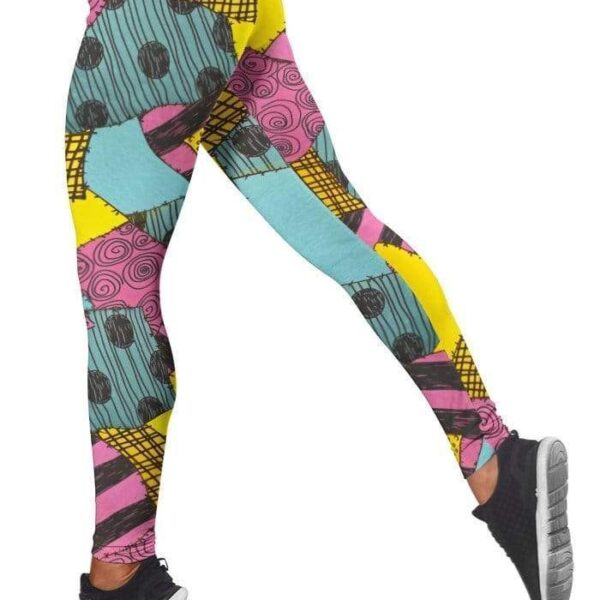 Full-print Leggings Patchwork Ragdoll HD-DT2481908-LEG Leggings