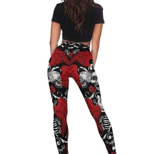 Full-print Leggings Skull HD-GH21091-LEG Leggings 