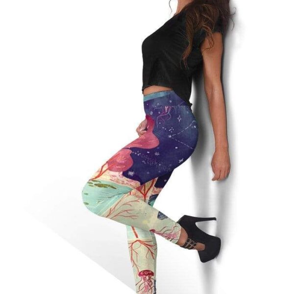 Full-print Leggings Stars And Sea HD-GH0581901-LEG Leggings 