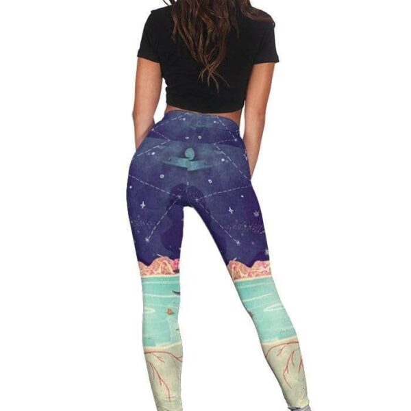 Full-print Leggings Stars And Sea HD-GH0581901-LEG Leggings 