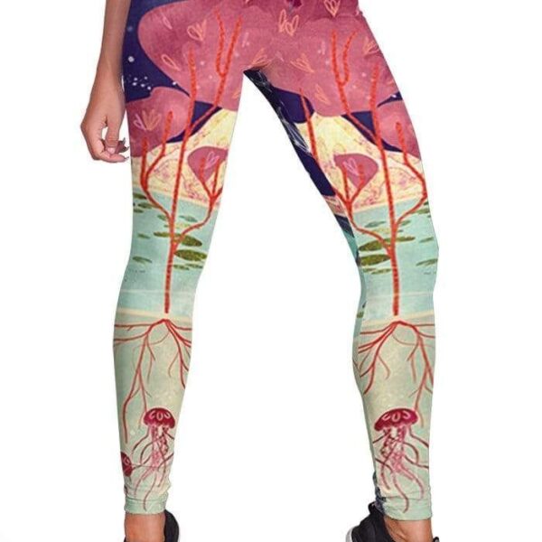 Full-print Leggings Stars And Sea HD-GH0581901-LEG Leggings Leggings S