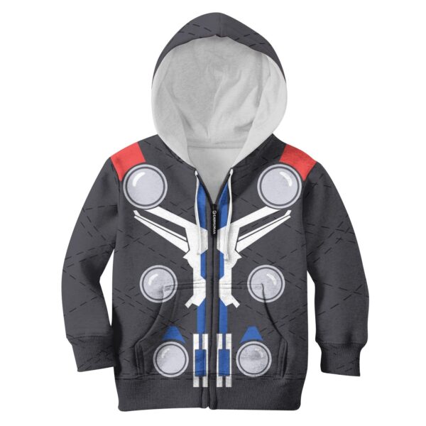 Funny Kid Custom Hoodies T-shirt Apparel HD-MV110224K kid 3D apparel Kid Zip Hoodie S/6-8 