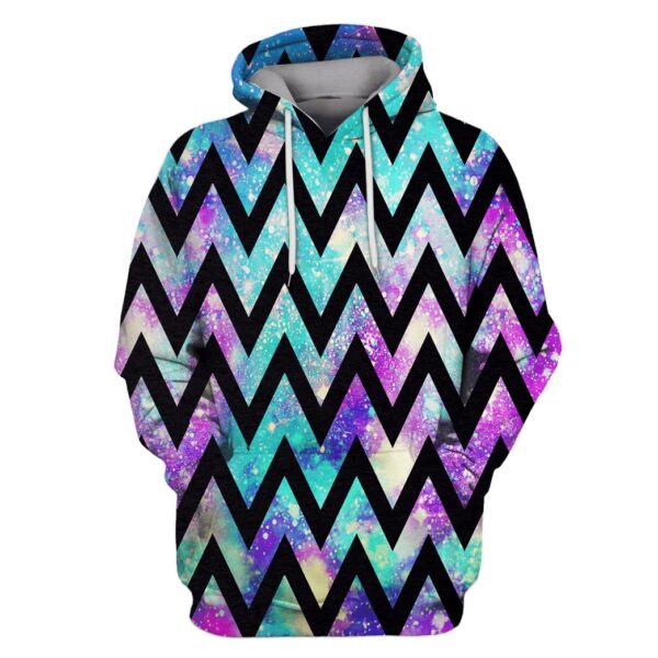 Galaxy Angel Wings Custom T-shirt - Hoodies Apparel HD-PET110234 3D Custom Fleece Hoodies Hoodie S 