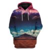 Galaxy Custom T-Shirts Hoodies Apparel HD-AT1912193 3D Custom Fleece Hoodies Hoodie S