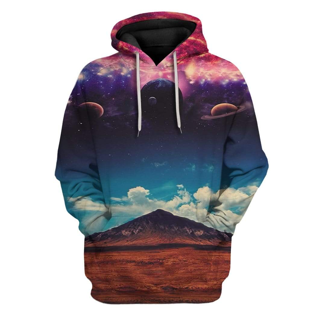 Galaxy Custom T-Shirts Hoodies Apparel HD-AT1912193 3D Custom Fleece Hoodies Hoodie S