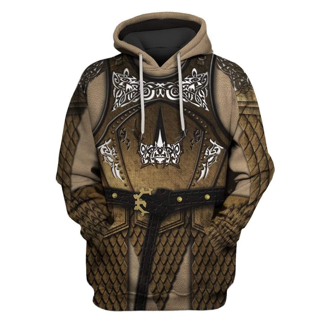 game of throne Custom T-shirt - Hoodies Apparel HD-GH20112 3D Custom Fleece Hoodies Hoodie S