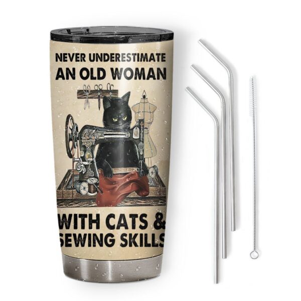 GB07124- Gearhuman 3D Sewing Knowledge Custom Tumbler GB07124 Tumbler