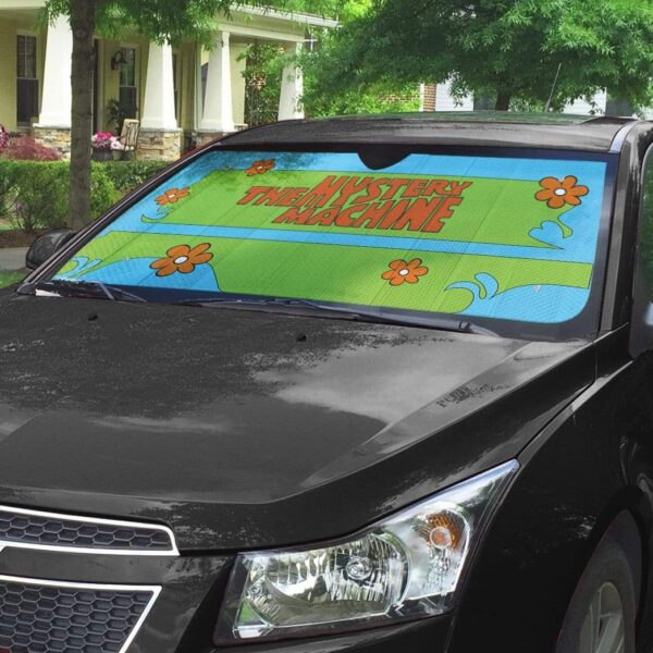 Geahuman 3D The Mystery Machine Custom Car Auto Sunshade GW20075 Auto Sunshade