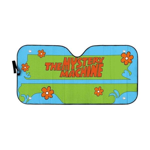 Geahuman 3D The Mystery Machine Custom Car Auto Sunshade GW20075 Auto Sunshade 57''x27.5'' 