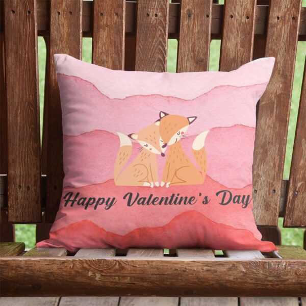 GearHuman 3D Adorable Fox Couple Valentine Custom Bedding GR050111 Bedding Set