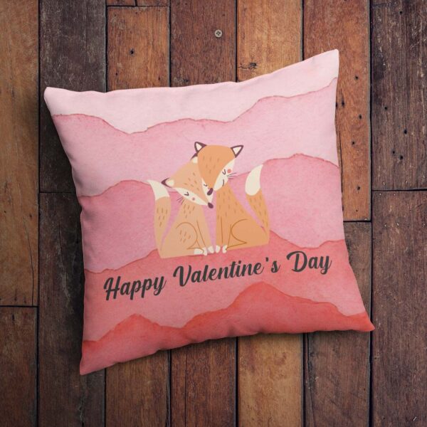 GearHuman 3D Adorable Fox Couple Valentine Custom Bedding GR050111 Bedding Set