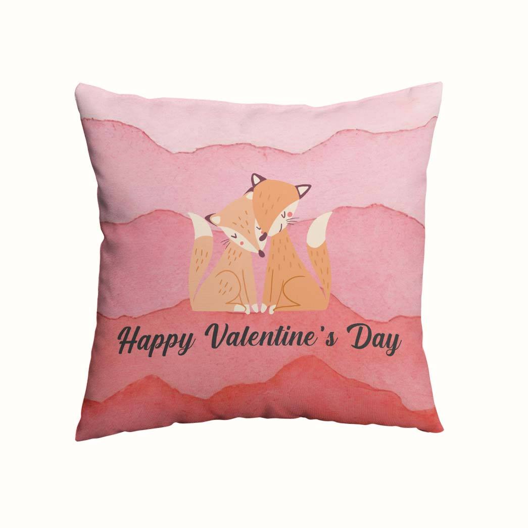 GearHuman 3D Adorable Fox Couple Valentine Custom Bedding GR050111 Bedding Set