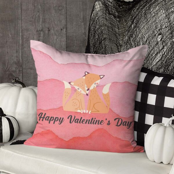 GearHuman 3D Adorable Fox Couple Valentine Custom Bedding GR050111 Bedding Set