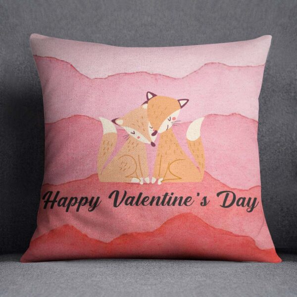GearHuman 3D Adorable Fox Couple Valentine Custom Bedding GR050111 Bedding Set