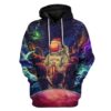 Gearhumans Custom Astronaut Apparel HD-DT2091901 3D Apparel Hoodie S