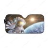 Gearhumans Custom Car Auto Sunshade Astronaut HD-AT0391919-SS 3D Apparel M