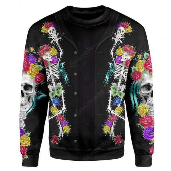 Gearhumans Custom Jerry Garcia Apparel H18907 3D Apparel Long Sleeve S