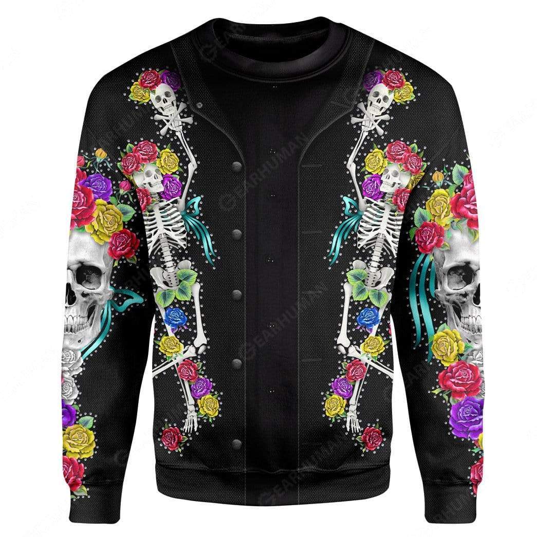 Gearhumans Custom Jerry Garcia Apparel H18907 3D Apparel Long Sleeve S