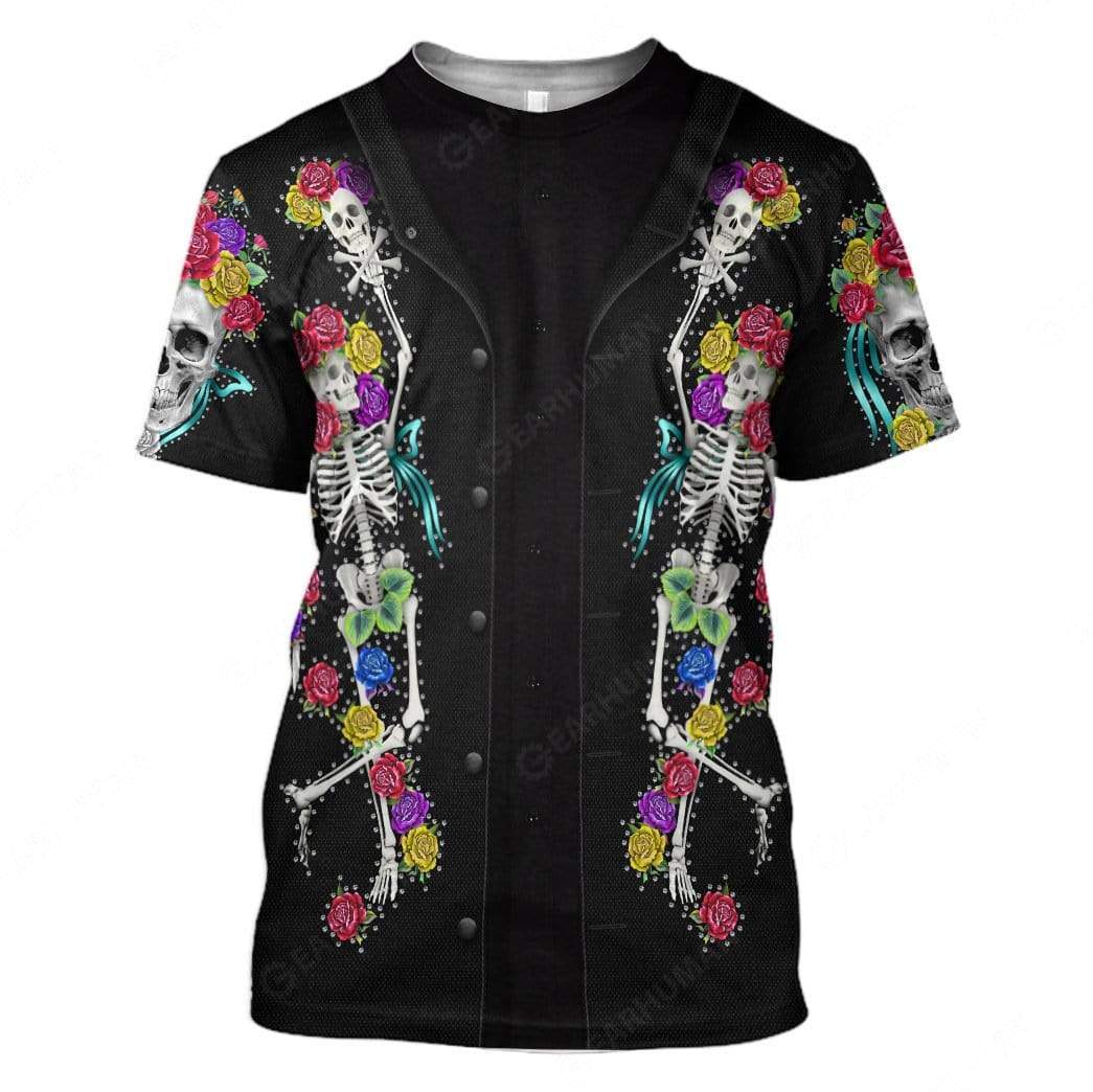 Gearhumans Custom Jerry Garcia Apparel H18907 3D Apparel T-Shirt S