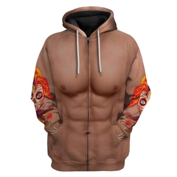 Gearhumans Custom JKE Apparel HD-TA14101901 3D Apparel Zip Hoodie S