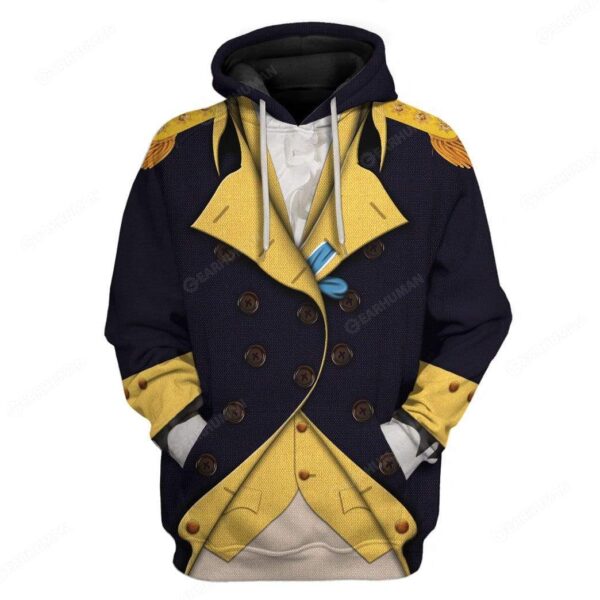 Gearhumans Custom John Barry Apparel HD-DT14101905 3D Apparel Hoodie S 