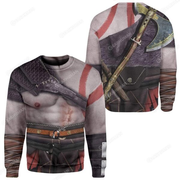 Gearhumans Custom Kratos Apparel HD-DT16101903 3D Apparel