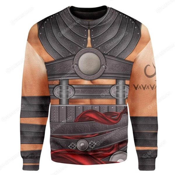 Gearhumans Custom Prince Of Persia Apparel HD-TA16101908 3D Apparel Long Sleeve S