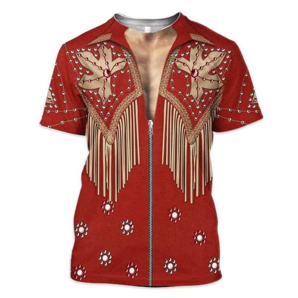 Gearhumans Custom Ronnie Milsap Apparel HD-TT1691903 3D Apparel T-Shirt S